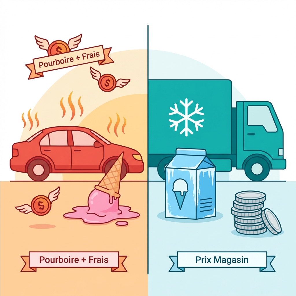 Voila par IGA vs Instacart : Lequel est Vraiment Moins Cher au Québec ? (Comparatif 2026)